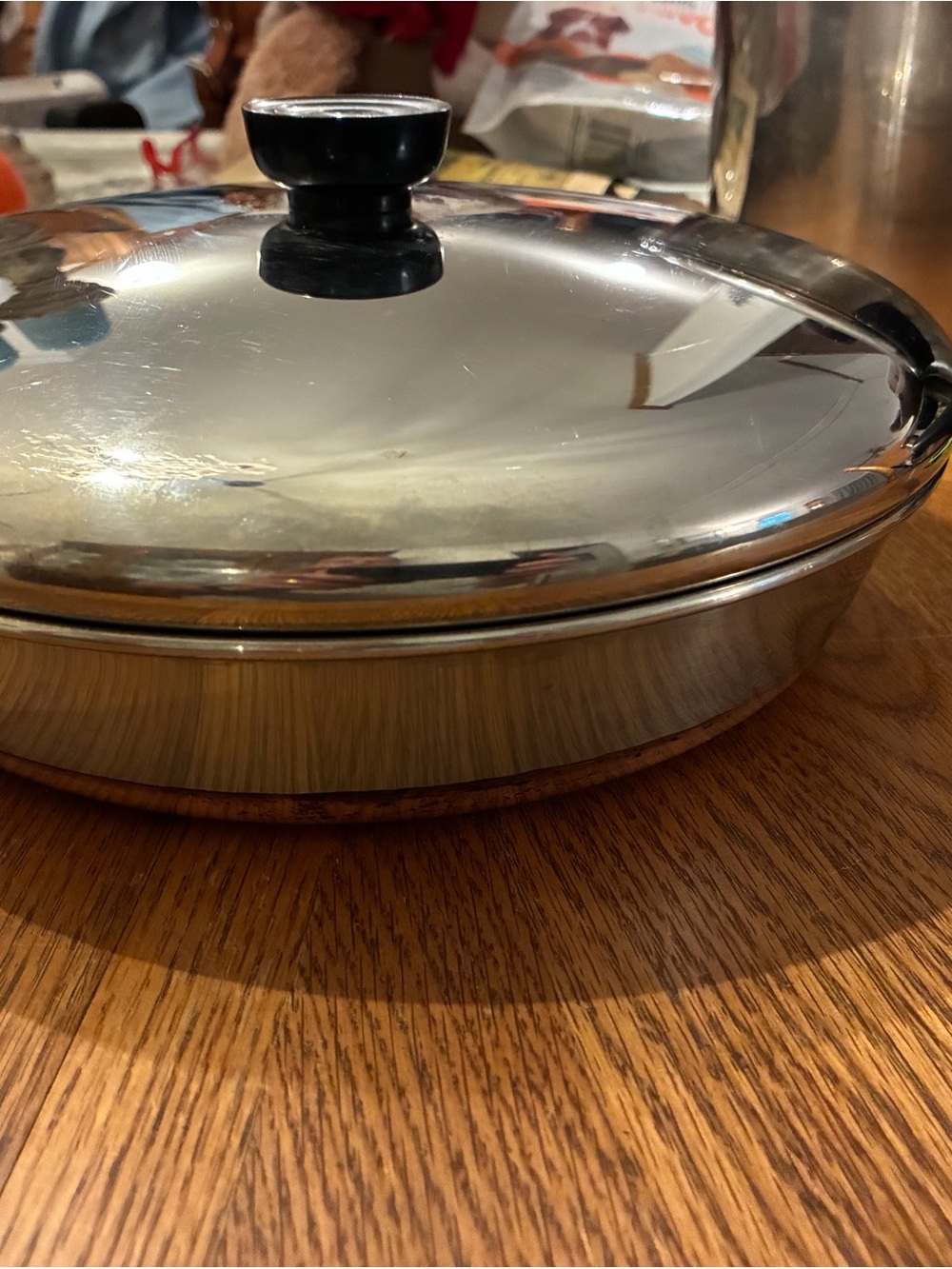 Vintage 1801 Revere Ware 10 in Skillet